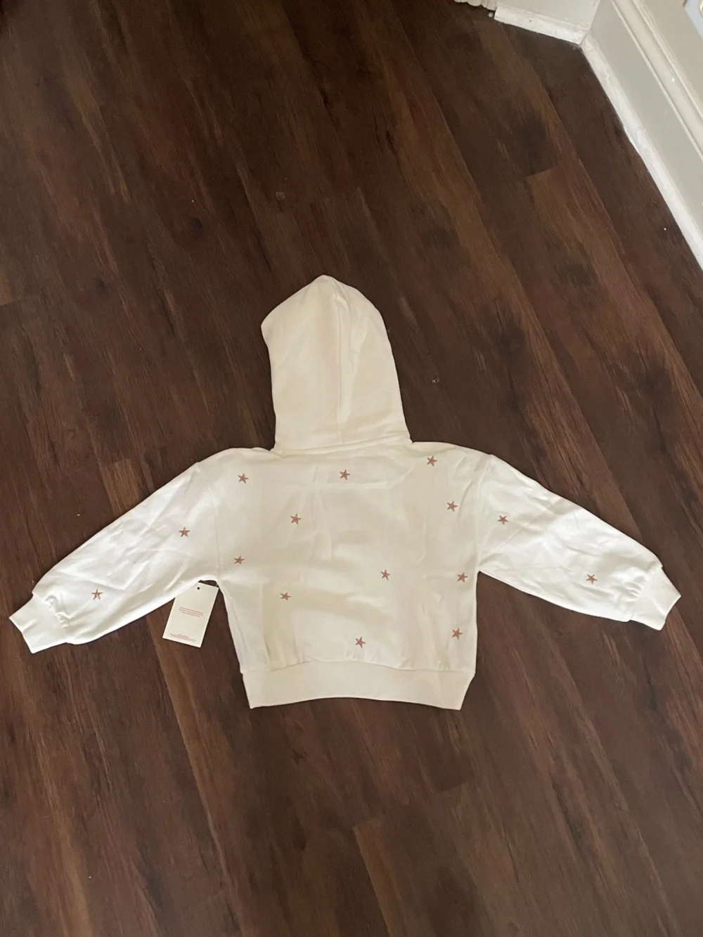 NWT GAP x American Girl Girls Star Pullover Hoodie Sweatshirt S